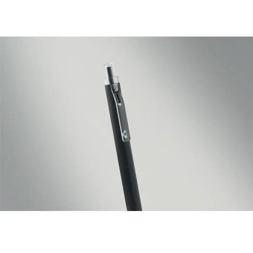 Gerecyclede aluminium balpen Nosta zwart