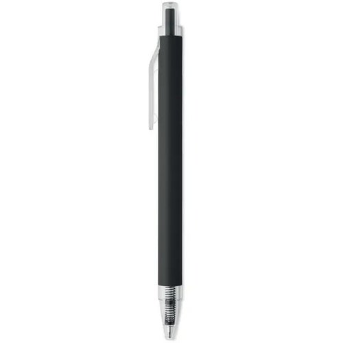 Gerecyclede aluminium balpen Nosta zwart