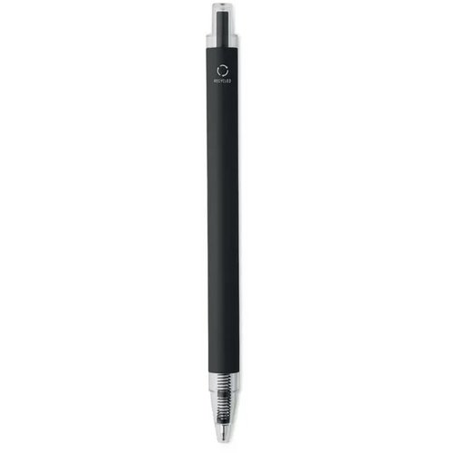Gerecyclede aluminium balpen Nosta zwart