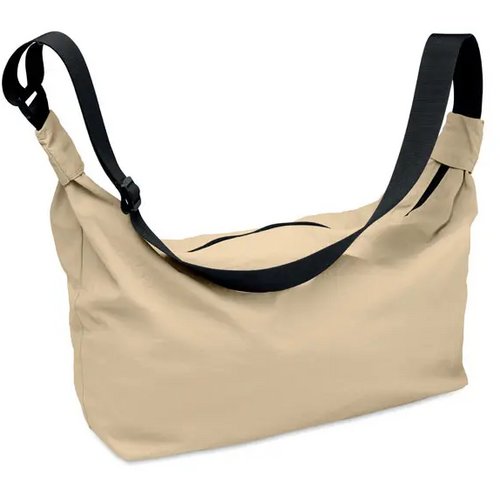 Nylon urban crossbody tas Sling khaki