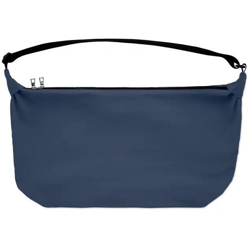 Nylon urban crossbody tas Sling blauw