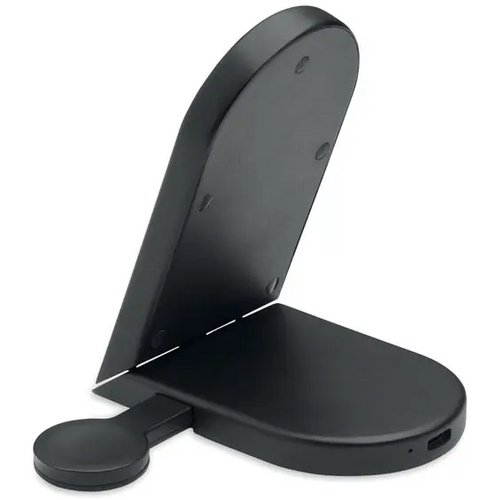 Opvouwbare 3-in-1 lader 15w Elasti zwart