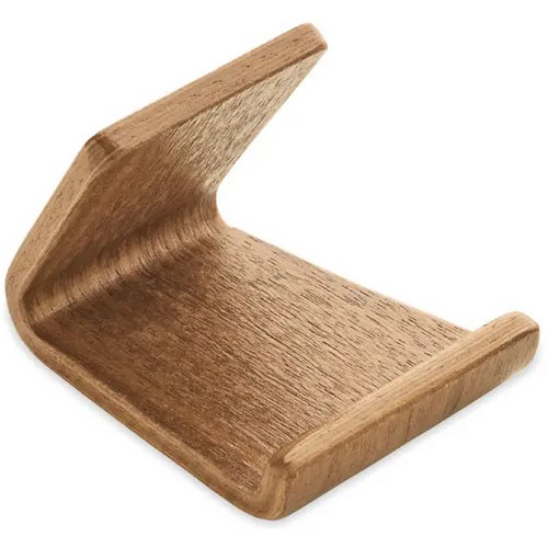 Telefoonstandaard notenhout Hold hout