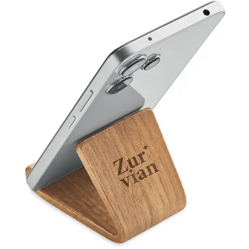 Telefoonstandaard notenhout Hold hout