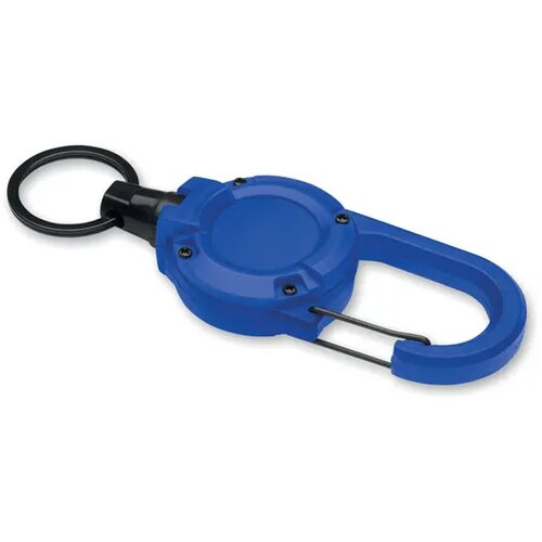 Uittrekbare badgehouder in abs Stiba royal blauw