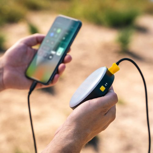 Aqiila Powerbird BL10 Lamp en Powerbank 10.000 mAh zwart
