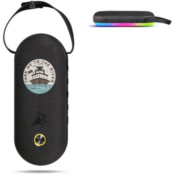 Aqiila Soundbird CM Bluetooth Speaker 30W met RGB-verlichting zwart