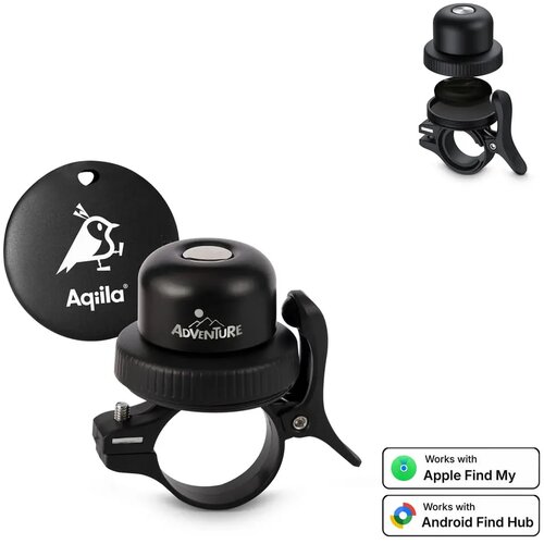 Aqiila Tagbird Waterdichte Tracker met Fietsbel