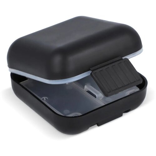 Compacte Pillendoos zwart