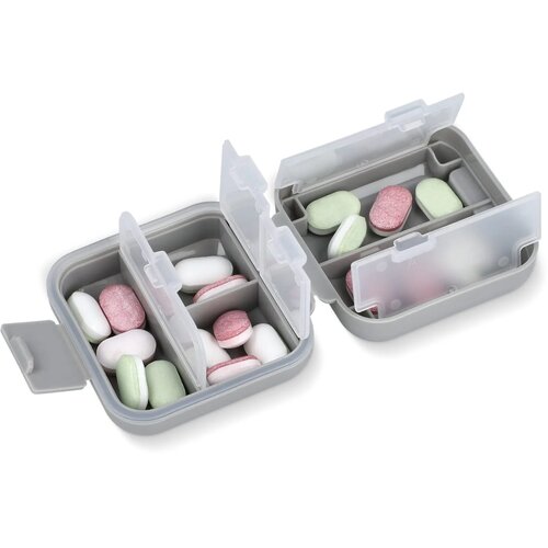 Compacte Pillendoos grijs