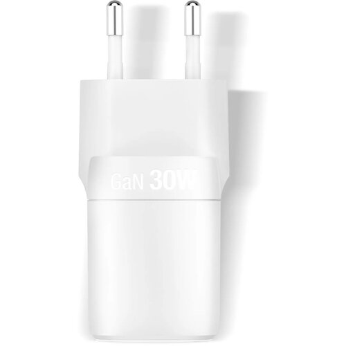Fresh 'n Rebel 30W Snellader GaN USB-C &amp; USB-A licht grijs