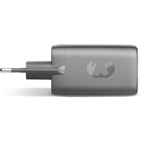 Fresh 'n Rebel 67W Laptop Snellader GaN USB-C &amp; USB-A donker grijs