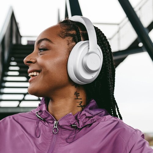 Fresh 'n Rebel Clam Ace 2 Over-Ear ANC Koptelefoon licht grijs