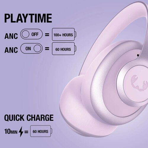 Fresh 'n Rebel Clam Ace 2 Over-Ear ANC Koptelefoon lila