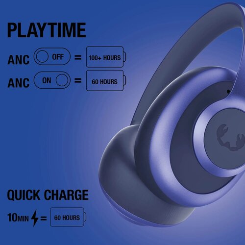 Fresh 'n Rebel Clam Ace 2 Over-Ear ANC Koptelefoon blauw
