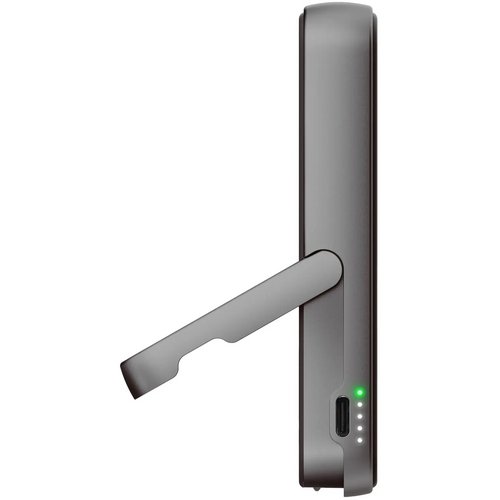 Fresh 'n Rebel Draadloze Powerbank 10000mAh Geschikt voor MagSafe donker grijs