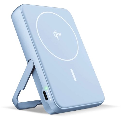 Fresh 'n Rebel Draadloze Powerbank 10000mAh Geschikt voor MagSafe lichtblauw