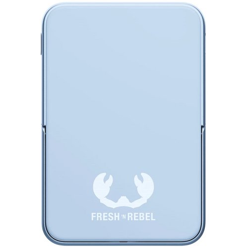 Fresh 'n Rebel Draadloze Powerbank 10000mAh Geschikt voor MagSafe lichtblauw