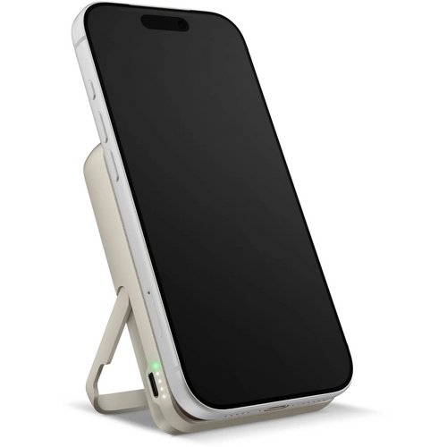 Fresh 'n Rebel Draadloze Powerbank 10000mAh Geschikt voor MagSafe beige