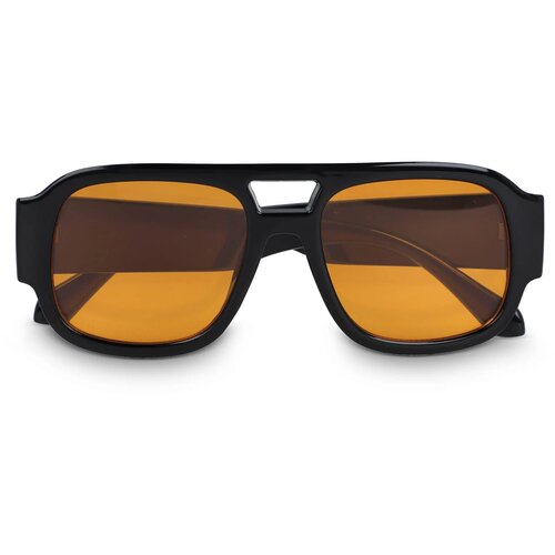 Noor Zonnebril UV400 zwart / oranje