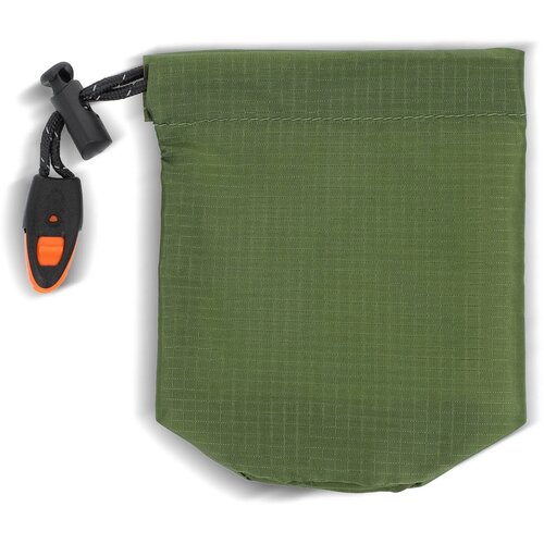 Outdoor Survival 2-in-1 thermische poncho dried green