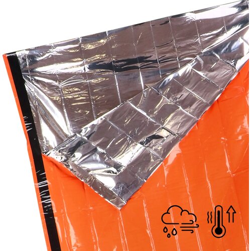 Outdoor Survival Nood-thermoslaapzak oranje