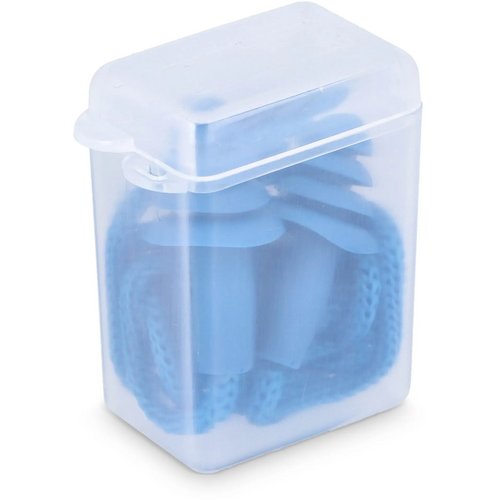 TPE-oordopjes met koord EN 352-2 32 dB blauw