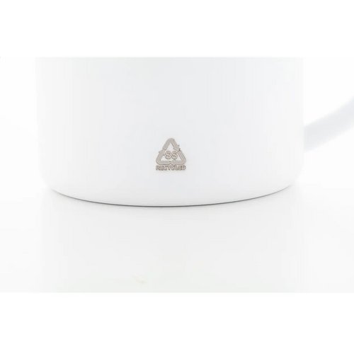 Hossa Gerecyclede Roestvrijstalen Mok Wit 300 ml 300 ml