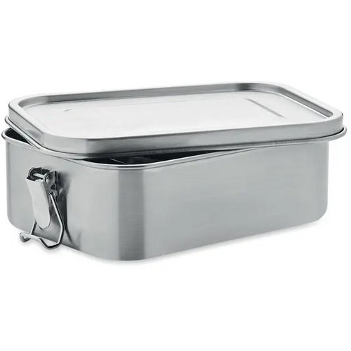Rvs lunchbox 1200ml Sao mat zilver