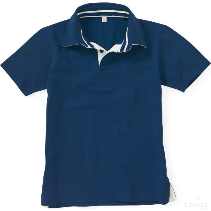 Kids Peach Supersoft Polo Swiss Navy