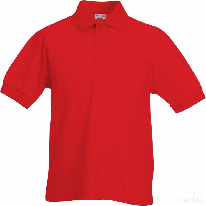 Kids 65/35 Polo Red