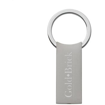 Straightkey Sleutelhanger Zilver