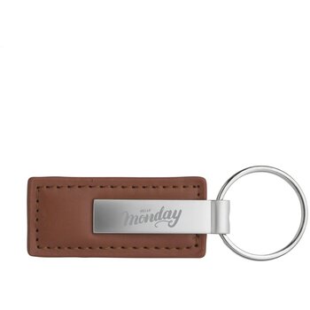 Leatherkey Sleutelhanger Bruin