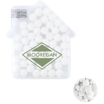 Huis mintdispenser Wit Huis mintdispenser Wit