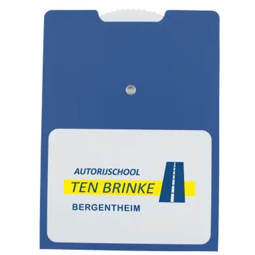 Kartonnen parkeerschijf
