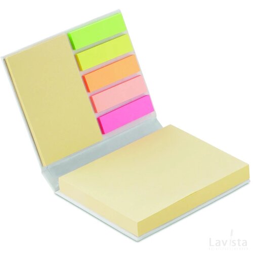 Set memoblokjes Visionmax wit
