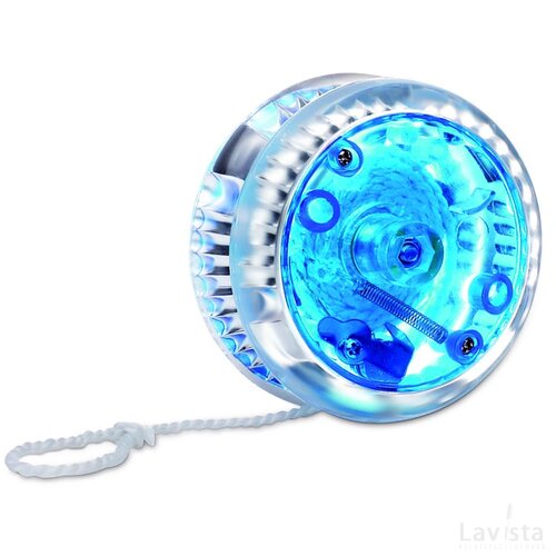 Jojo met knipperend licht Flashyo blauw