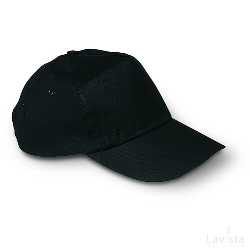 Baseball cap met sluiting Glop cap zwart