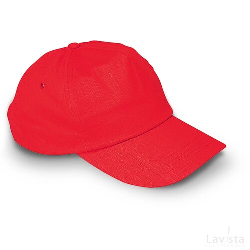 Baseball cap met sluiting Glop cap rood
