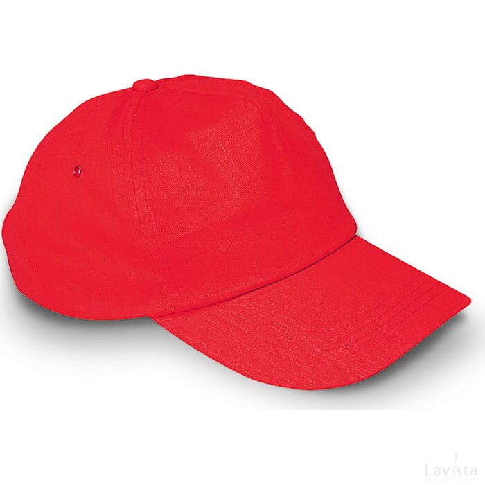 Baseball cap met sluiting Glop cap rood