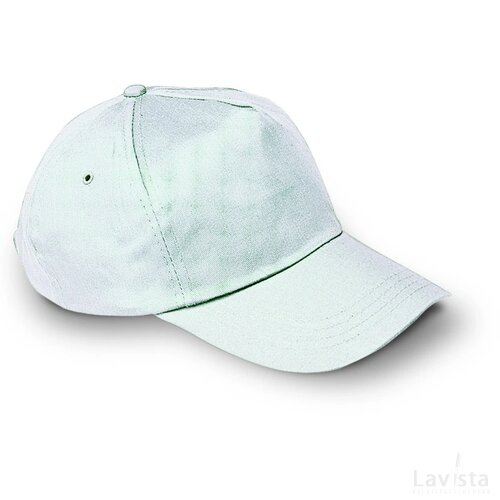 Baseball cap met sluiting Glop cap wit