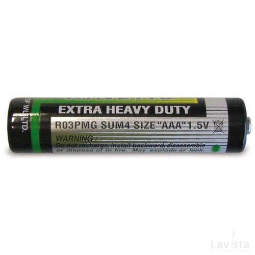 Batterij type um4 (aaa) Bitra 4 multicolour