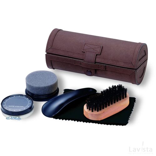 Luxe schoenpoetsset Bruin