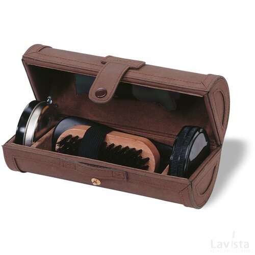 Luxe schoenpoetsset Bruin
