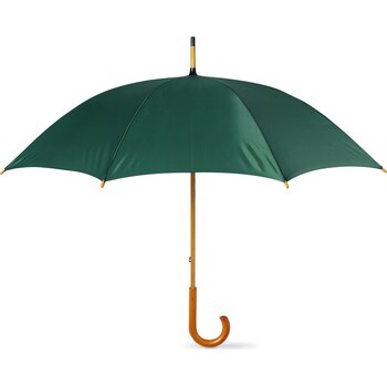 Paraplu met houten handvat Cala groen