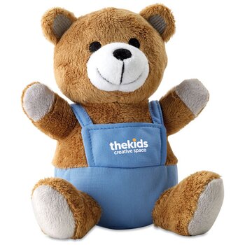 Pluche teddybeer Blauw