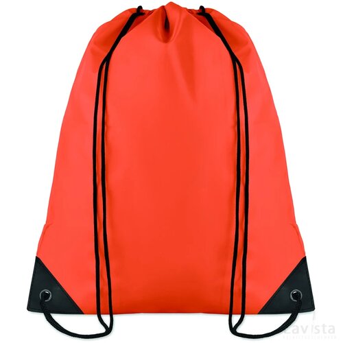 Rugzakje met koord Shoop oranje
