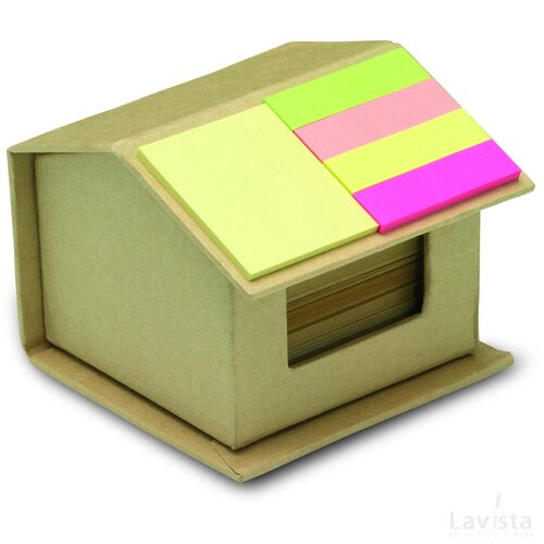 Memoblok Recyclopad beige