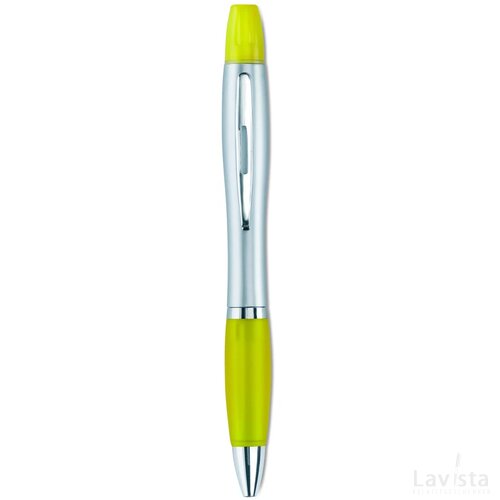 2-in-1 balpen Rio duo geel
