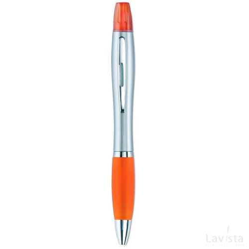 2-in-1 balpen Rio duo oranje